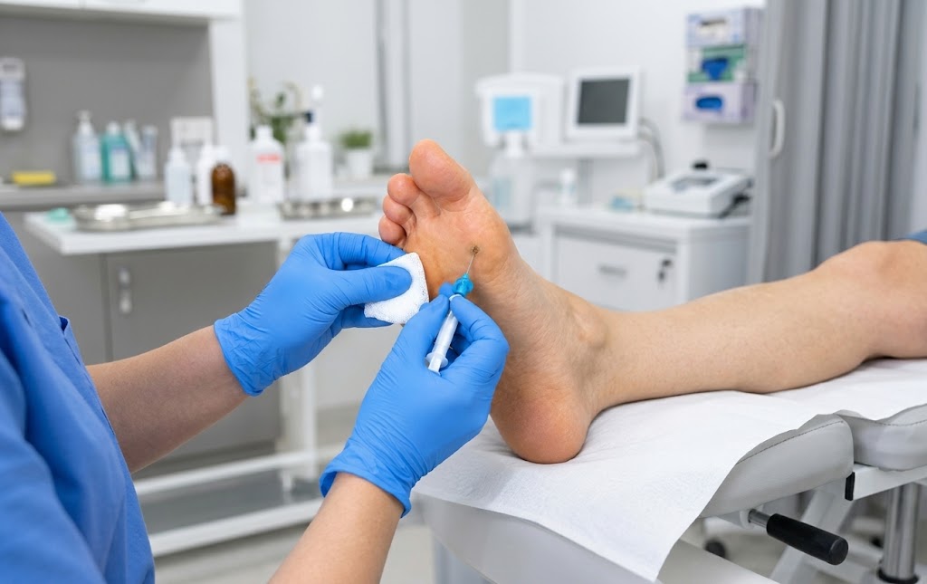Verruca Needling - Specialist immune stimulation